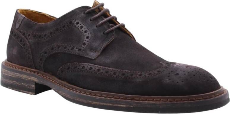Floris van Bommel Lustin Veterschoen Brown Heren