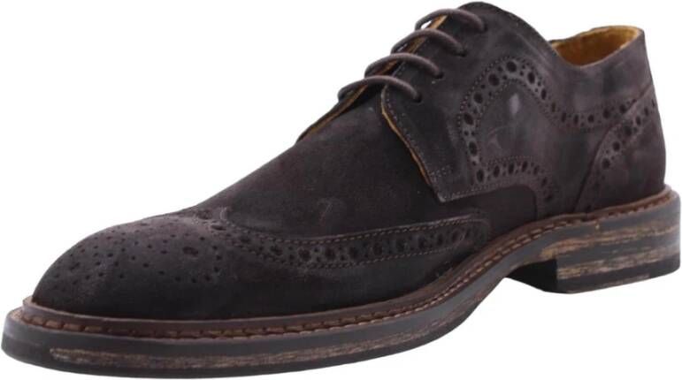 Floris van Bommel Lustin Veterschoen Brown Heren