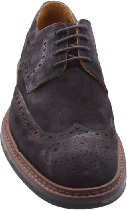 Floris van Bommel Lustin Veterschoen Brown Heren