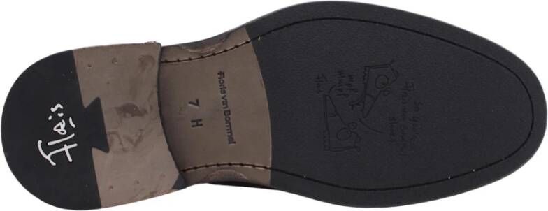 Floris van Bommel Lustin Veterschoen Brown Heren