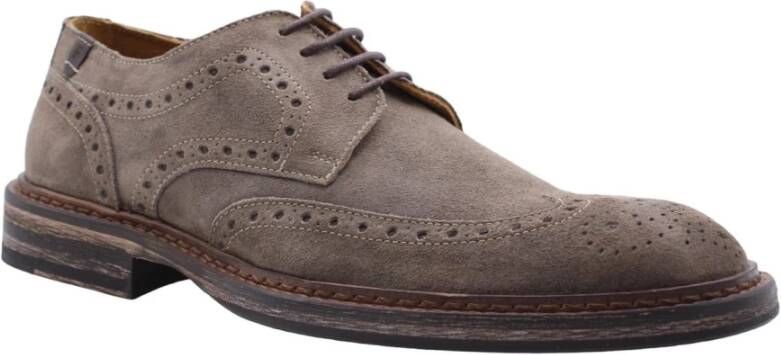 Floris van Bommel Magnee Veterschoen Gray Heren