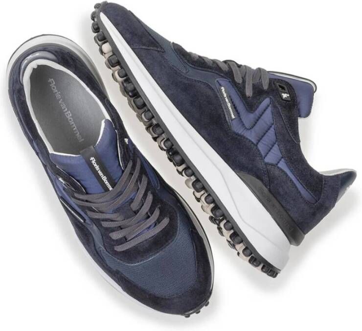 Floris van Bommel Noppi 20.02 Sneakers Blauw Heren