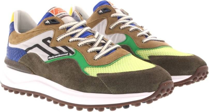 Floris van Bommel Premium Noppi Stijl Schoen Multicolor Heren