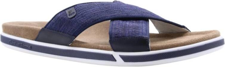 Floris van Bommel Slipper Blue Heren