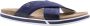 Floris van Bommel Slipper Marineblauw - Thumbnail 3