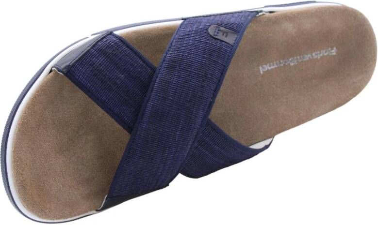 Floris van Bommel Slipper Blue Heren