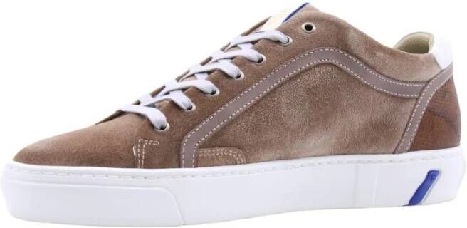 Floris van Bommel Sneaker Bruin Heren