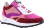 Floris van Bommel BLOKKI~04.12~~~~~~~~~~~~~~~~~~ Lage sneakersDames sneakers Rood - Thumbnail 3