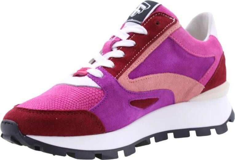 Floris van Bommel BLOKKI~04.12~~~~~~~~~~~~~~~~~~ Lage sneakersDames sneakers Rood - Foto 4