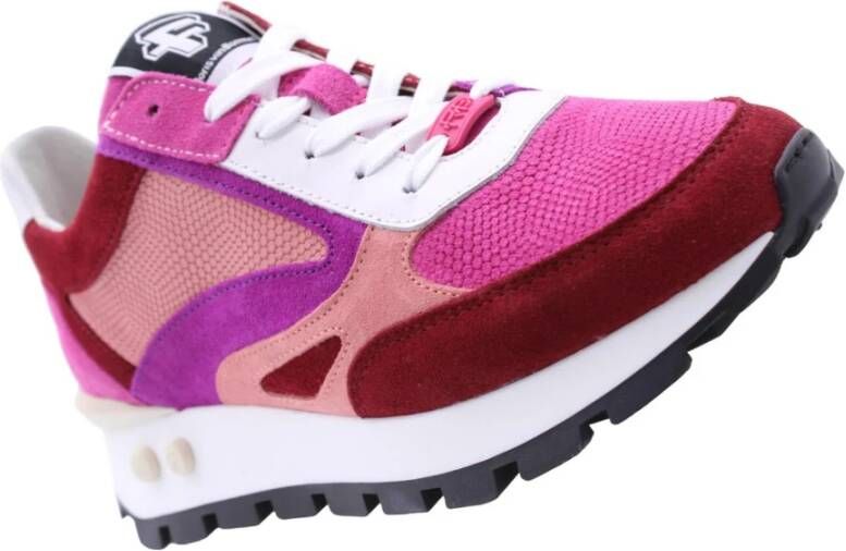Floris van Bommel BLOKKI~04.12~~~~~~~~~~~~~~~~~~ Lage sneakersDames sneakers Rood - Foto 8