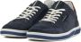 Floris van Floris van Bommel van Floris van Bommel Sneakers Heren Lage sneakers Herenschoenen Suède SFM-10202 sue Blauw - Thumbnail 3