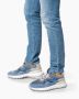 Floris van Bommel NOPPI 20.05 Volwassenen Lage sneakersVrije tijdsschoenen Oranje - Thumbnail 13
