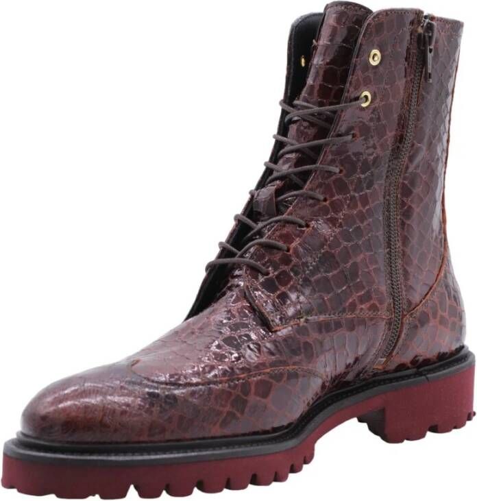 Floris van Bommel Stijlvolle Enkellaars Baasrode Multicolor Dames