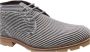 Floris van Bommel DE BRAVER 03.00 Vrije tijd half-hoogHeren veterschoenHeren sneakers Grijs - Thumbnail 5