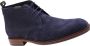 FLORIS VAN BOMMEL Nette Schoenen Heren Sfm-50132 De Normer Maat: 44 Materiaal: Suède Kleur: Blauw - Thumbnail 6
