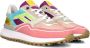 FLORIS VAN BOMMEL Lage Sneakers Dames Sfm-10128 Maat: 41 5 Materiaal: Textiel Kleur: Multi - Thumbnail 3