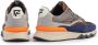 FLORIS VAN BOMMEL Lage Sneakers Heren Sfm-10178 De Zager Maat: 40⅔ Materiaal: Suède Kleur: Oranje - Thumbnail 15
