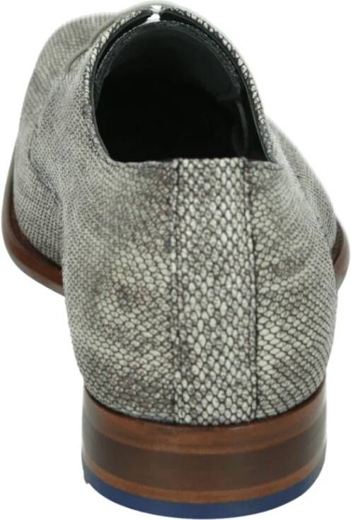 Floris van Bommel Taupe Business Lage Schoenen DE Stijler