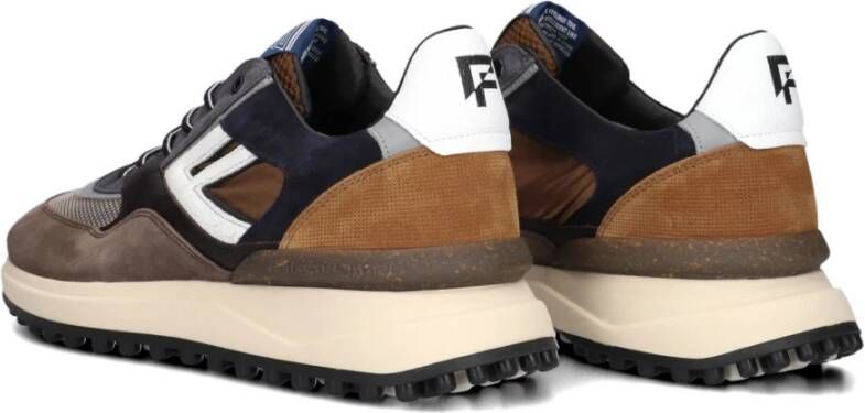 Floris van Bommel Taupe Heren Sneakers Sfm-10139 Multicolor Heren