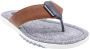 Floris van Bommel Teenslipper shoes Brown Heren - Thumbnail 11