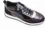 Van Bommel Bronzen Runner met Zigzag Elementen Brown Dames - Thumbnail 2