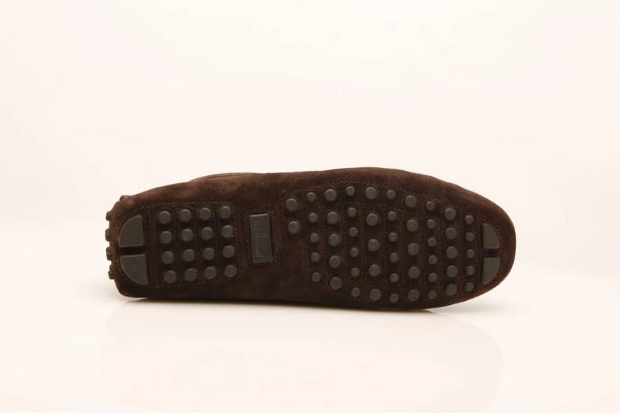 Van Bommel Bruin Suède Loafer Brown Heren