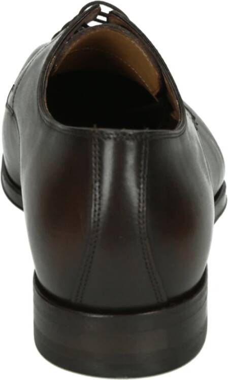 Van Bommel Bruine Business Schoenen met Leren Zool