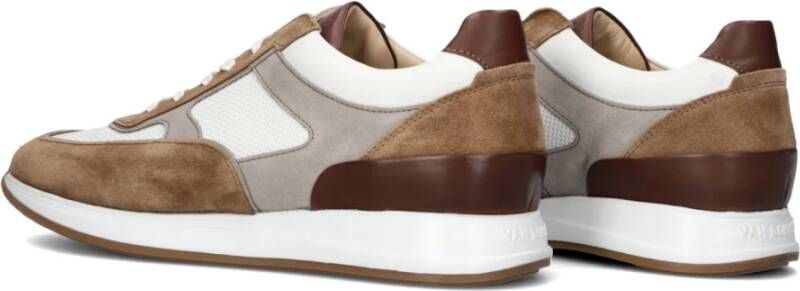 Van Bommel Bruine Heren Lage Sneakers