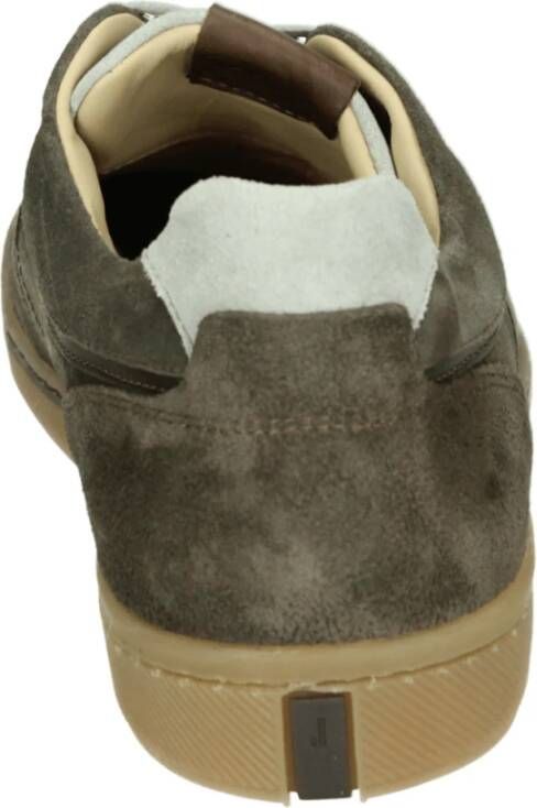 Van Bommel Casual Suède Schoenen Taupe Kleur