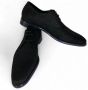 Van Bommel Elegante Business Veterschoenen Reptielpatroon Black Heren - Thumbnail 6