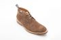 Van Bommel Zomer Crêpe Zool Veterschoen Brown Heren - Thumbnail 2