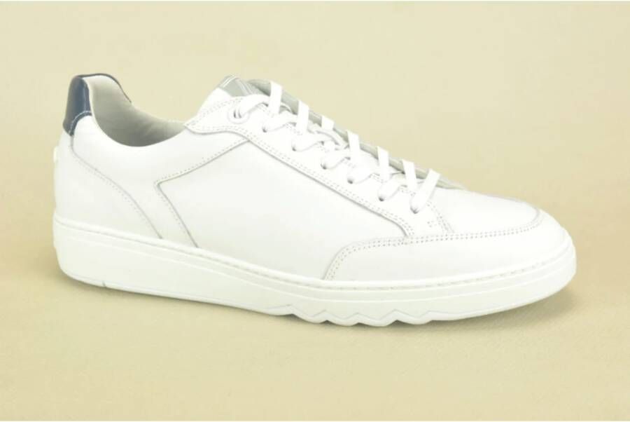 Floris van Bommel Wit Effensneaker White Heren