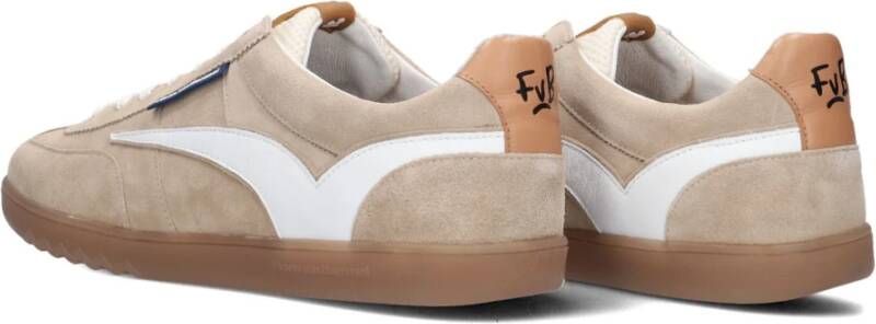 Floris van Bommel Witte Lage Sneakers