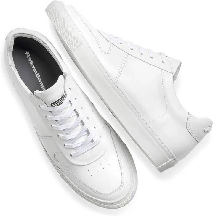 Floris van Bommel Witte Sneakers Sfm-10141 White Heren