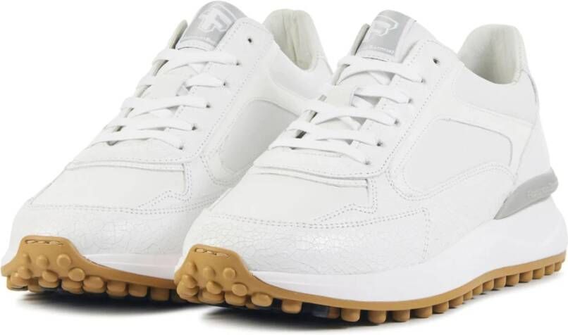 Floris van Bommel Witte Sneakers White Dames