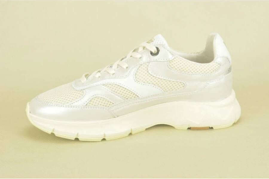 Floris van Bommel Zilver Mesh Runner Sneakers
