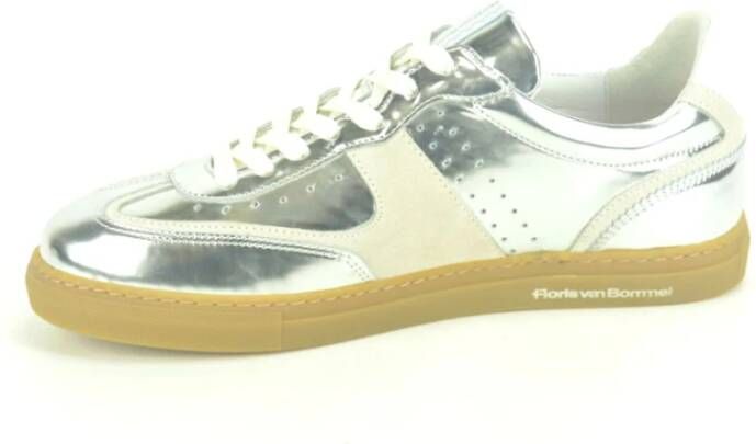 Floris van Bommel Zilver Sneaker met Gumzool