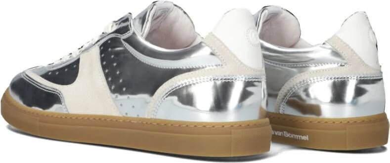 Floris van Bommel Zilveren Sprankelende Sneakers voor de Zomer