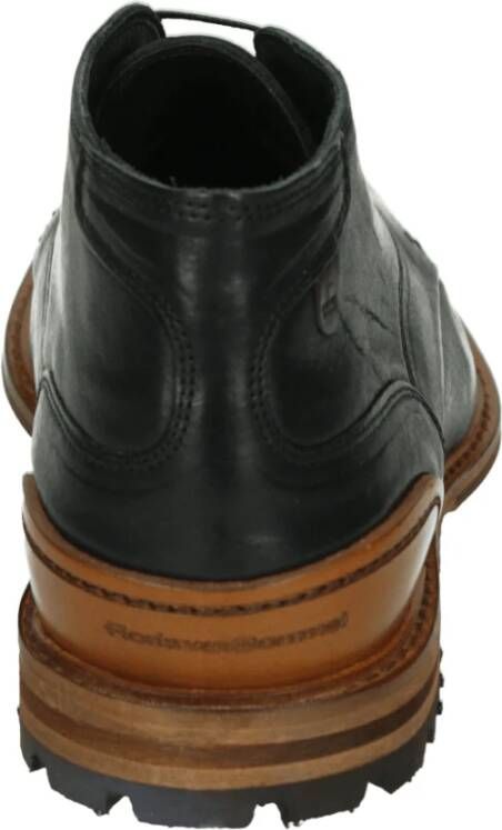 Floris van Bommel Zwarte Casual Leren Schoenen