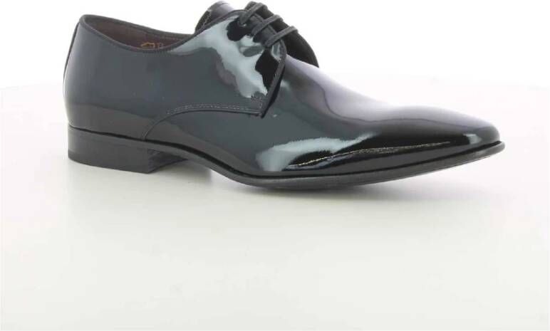 Floris van Bommel Zwarte herenschoenen Sfm-30060 Black Heren