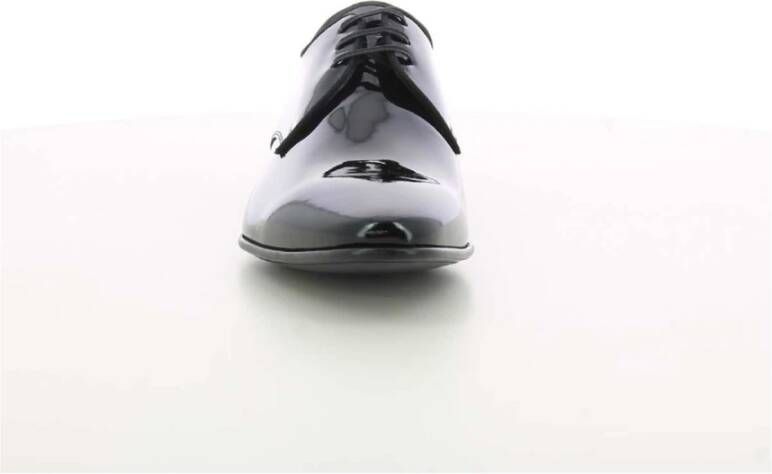 Floris van Bommel Zwarte herenschoenen Sfm-30060 Black Heren