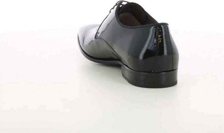Floris van Bommel Zwarte herenschoenen Sfm-30060 Black Heren
