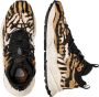 Flower Mountain Animal-print leather high-top sneakers Morican MAN Multicolor Heren - Thumbnail 3
