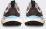 Flower Mountain Antraciet-Beige Suède Rete Sneakers Multicolor Heren - Thumbnail 3