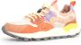 Flower Mountain Beige Multicolor Sneakers Yamano Style Multicolor Dames - Thumbnail 2