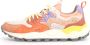 Flower Mountain Beige Multicolor Sneakers Yamano Style Multicolor Dames - Thumbnail 5