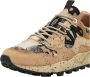 Flower Mountain Beige Patchwork Sneakers 4D58 - Thumbnail 2