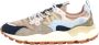 Flower Mountain Yamano 3 Sneaker Wit Militair Blauw Grijs Yamano 3 Sneaker Beige Suède Sneaker met Kurken Binnenzool Multicolor Gray Heren - Thumbnail 2