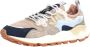 Flower Mountain Yamano 3 Sneaker Wit Militair Blauw Grijs Yamano 3 Sneaker Beige Suède Sneaker met Kurken Binnenzool Multicolor Gray Heren - Thumbnail 7