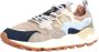 Flower Mountain Yamano 3 Sneaker Wit Militair Blauw Grijs Yamano 3 Sneaker Beige Suède Sneaker met Kurken Binnenzool Multicolor Gray Heren - Thumbnail 5